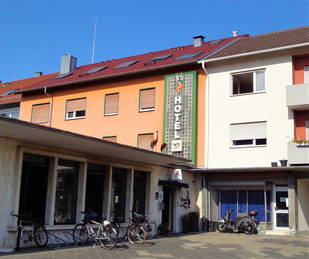 היידלברג Hotel Kranich מראה חיצוני תמונה